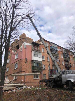 В мэрии показали, как восстанавливают разрушенные россиянами дома в Харькове - objectiv.tv - Харьков - район Немышлянский
