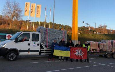В Україну прибула перша партія генераторів з Литви - rbc.ua - Литва - Україна