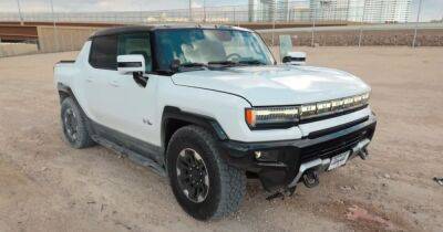 Новейший электромобиль Hummer разбили сразу же после покупки (видео) - focus.ua - США - Украина