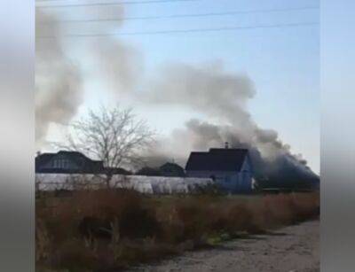 Під Мелітополем партизани спалили базу російських окупантів - vchaspik.ua - Украина - місто Мелітополь