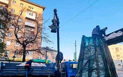 У Харкові демонтували пам'ятник Пушкіну - rbc.ua - Україна - місто Харків