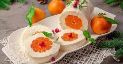 Идеально для новогоднего стола. Рецепт десерта "Мандарины в снегу" - focus.ua - Украина