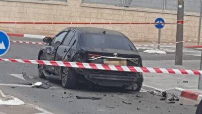 Криминальный теракт в Нетивоте: взорвана машина, ранен водитель - vesty.co.il - Израиль - Ришон