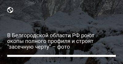 Вячеслав Гладков - В Белгородской области РФ роют окопы полного профиля и строят "засечную черту" – фото - liga.net - Россия - Украина - Белгородская обл.