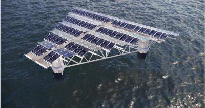 Плавучая солнечная электростанция будет накапливать энергию и отправлять ее на берег дронами - focus.ua - США - Украина - Токио - Англия - Бельгия - Япония - Tokyo - county Bay