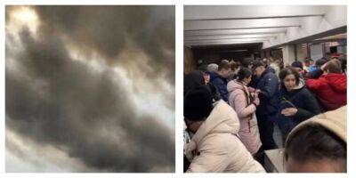 Новая ракетная атака по Украине, в городах гремят взрывы: остановился транспорт и не только - politeka.net - Украина - Киев