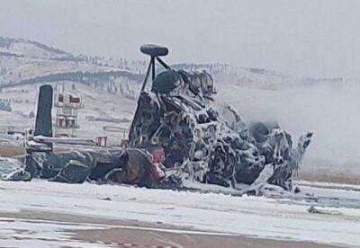 ​У Бурятії в аеропорту впав і вщент вигорів вертоліт, є загиблі (відео)​ - facenews.ua - Украина