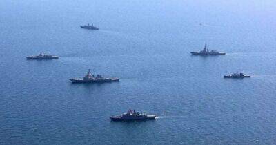 Россия держит в Черном море 8 кораблей и ни одного ракетоносителя - dsnews.ua - Россия - Украина - Керчь - Вмс