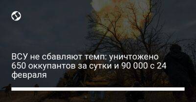 Виталий Ким - ВСУ не сбавляют темп: уничтожено 650 оккупантов за сутки и 90 000 с 24 февраля - liga.net - Россия - Украина