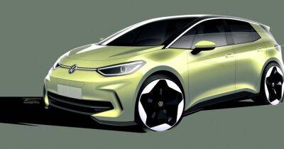 Новый электромобиль Volkswagen ID.3 2023 показали на первых изображениях - focus.ua - Украина