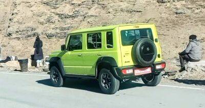 Новый внедорожник Suzuki Jimny рассекретили незадолго до премьеры (фото) - focus.ua - Украина - Индия