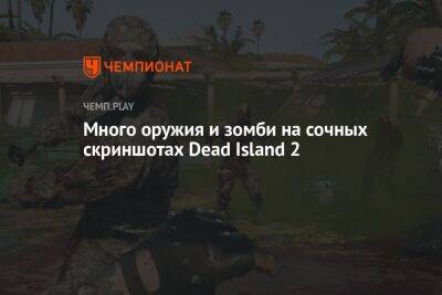 Много оружия и зомби на сочных скриншотах Dead Island 2 - championat.com - Лос-Анджелес