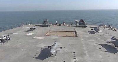 Рой Дронов - Имитация массированных ударов: в Китае провели учения с кораблем-носителей роя дронов (фото) - focus.ua - Россия - Китай - Украина