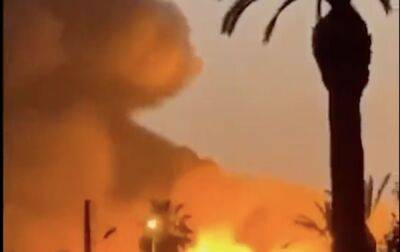 У Марокко стався потужний вибух на газосховищі та спалахнула пожежа (відео) - rbc.ua - США - Україна - Марокко