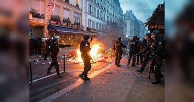 Франції Еммануель Макрон - Бійня в Парижі спровокувала масові заворушення напередодні Різдва - fakty.ua - Украина