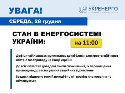 Из-за обстрела на востоке в Украине возрос дефицит электроэнергии — Укрэнерго - objectiv.tv - Украина - Харьковская обл.