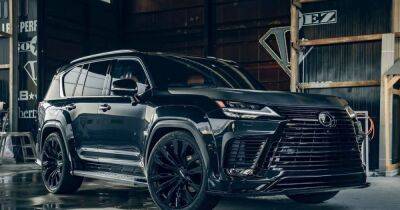 В Японии сделали внедорожник Lexus LX еще более брутальным (фото) - focus.ua - Украина - Япония