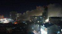 У центрі Ростова вночі спалахнула пожежа біля вокзалу - vlasti.net