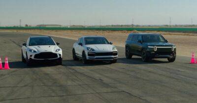 Porsche Cayenne - Самые быстрые кроссоверы в мире столкнулись в гонке по прямой (видео) - focus.ua - Украина