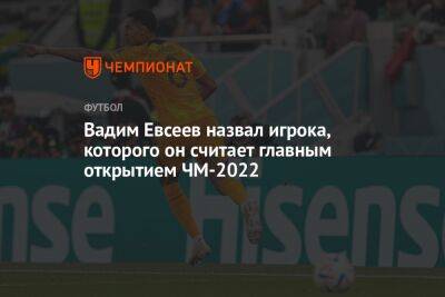 Вадим Евсеев - Вадим Евсеев назвал игрока, которого он считает главным открытием ЧМ-2022 - championat.com - США - Голландия - Аргентина - Катар