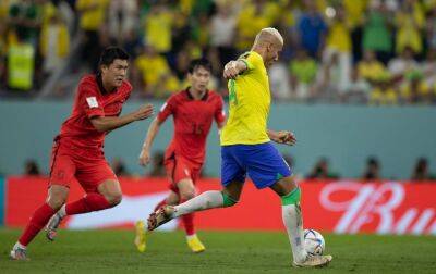 Бразилія розтрощила збірну Південної Кореї в 1/8 фіналу катарського Мундіалю - rbc.ua - Україна - Корея - Бразилія