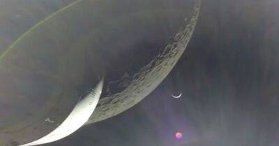 Он улетел, но обещал вернуться. Космический корабль NASA покинул Луну на пути к Земле (видео) - focus.ua - Украина
