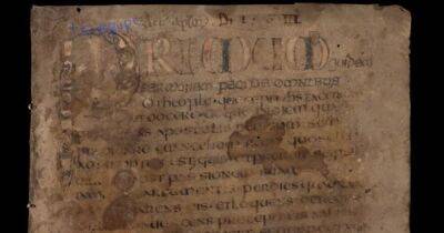 Шифры в библейском тексте. Найдены скрытые символы в известной 1200-летней рукописи (фото) - focus.ua - Украина - Англия