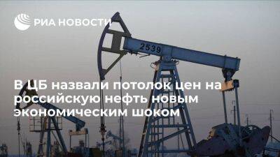 Владимир Путин - Александр Новак - ЦБ: лимит цен и запрет на морской экспорт нефти из России станут новым экономическим шоком - smartmoney.one - Россия - Австралия - Европа