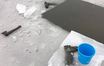 В Барановичском районе в водоеме нашли вмерзшие в лед сапоги - charter97.org - Белоруссия - район Барановичский