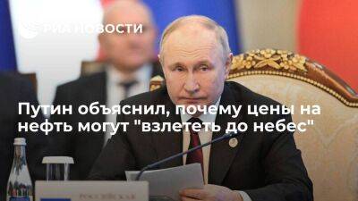 Владимир Путин - Александр Новак - Путин: потолок на нефть сведет инвестиции в мире к нулю, а цены на нее "взлетят до небес" - smartmoney.one - Россия - Австралия - Киргизия