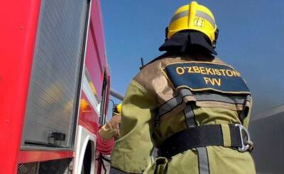 В торговом центре в Ферганской области произошел крупный пожар - podrobno.uz - Узбекистан - Ташкент - Ферганская обл.