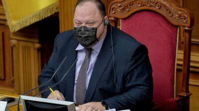 Владимир Зеленский - Руслан Стефанчук - Ярослав Железняк - Рада не смогла принять повестку 7-ой сессии и повестку дня - ru.slovoidilo.ua - Украина