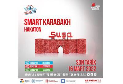 Хакатон Smart Karabagh пройдет в рамках TEKNOFEST - trend.az - Азербайджан