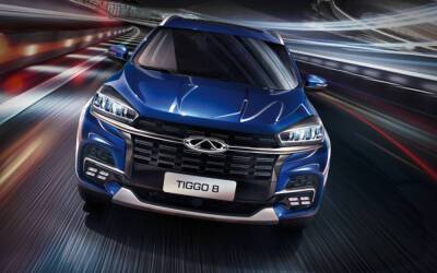 Обновленный Chery Tiggo 8 появится в феврале - zr.ru - Россия - Шанхай