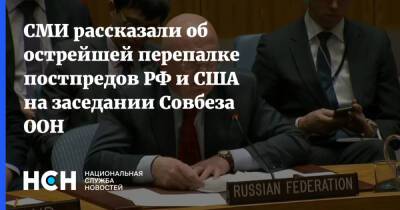 Василий Небензя - Линда Томас-Гринфилд - СМИ рассказали об острейшей перепалке постпредов РФ и США на заседании Совбеза ООН - nsn.fm - Россия - США - Украина - Washington