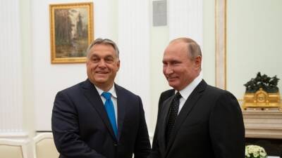 Владимир Путин - Виктор Орбан - Орбан пообещал Путину «сотрудничать в течение долгих лет» - golos-ameriki.ru - Москва - Россия - США - Украина - Венгрия - Иран