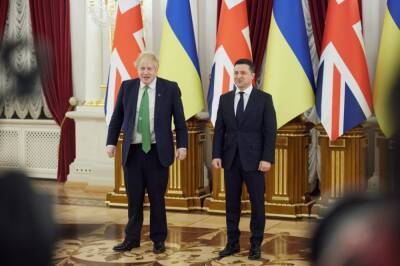 Владимир Зеленский - Борис Джонсон - В Киеве состоялась встреча Зеленского и Джонсона: основные заявления - vchaspik.ua - Россия - Украина - Киев - Англия - Белоруссия