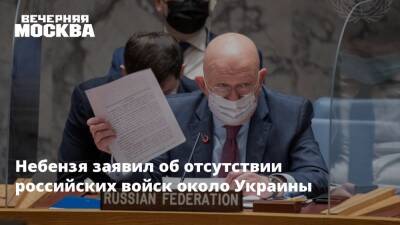 Василий Небензя - Линда Томас-Гринфилд - Небензя заявил об отсутствии российских войск около Украины - vm.ru - Москва - Россия - США - Украина - Киев - Вашингтон - Washington