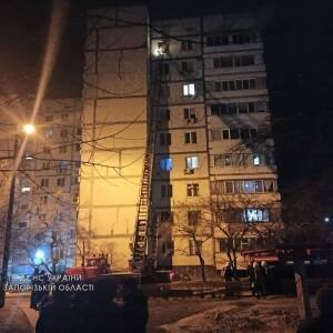 В Энергодаре во время пожара в многоэтажке погиб мужчина. Фото - reporter-ua.com - Украина - Запорожская обл.