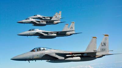 США отправили в Польшу истребители F-15 для усиления восточного фланга НАТО - bin.ua - Россия - США - Украина - Белоруссия - Польша - Шотландия