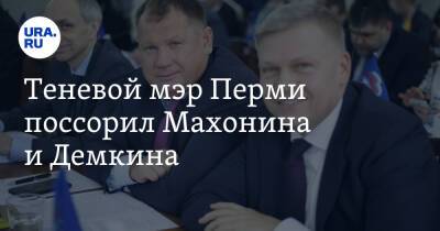 Владимир Путин - Владимир Плотников - Дмитрий Махонин - Алексей Демкин - Теневой мэр Перми поссорил Махонина и Демкина - ura.news - Россия - Пермь