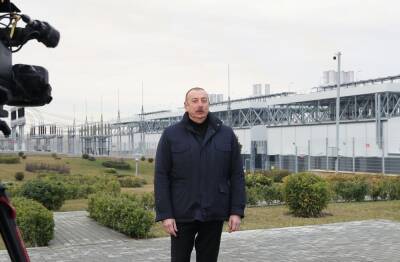 Ильхам Алиев - Президент Ильхам Алиев - Президент Ильхам Алиев: В этом году планируется завершение строительства 5 гидроэлектростанций на освобожденных землях - trend.az - Азербайджан