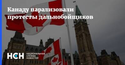 Канаду парализовали протесты дальнобойщиков - nsn.fm - Канада - Canada - провинция Онтарио