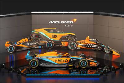 Зак Браун - Ландо Норрис - Презентации новых машин: McLaren MCL36 - f1news.ru - Москва - Англия