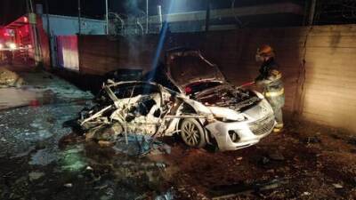 Машина взорвалась возле Лода: два человека погибли - vesty.co.il - Израиль - Яффо