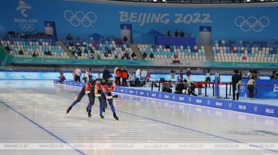 Андрей Покумейко - Белорусские конькобежки выбыли из борьбы за медали командного турнира ОИ - belta.by - Белоруссия - Япония - Польша - Канада - Голландия - Пекин