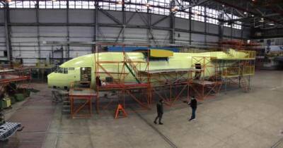 Александр Мамай - ГП «Антонов» показало самолеты АН-178, строящиеся для ВСУ. ФОТО - enovosty.com - Украина