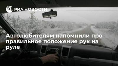 Автоэксперт Червяков: руки на руле стоит держать чуть выше середины руля с обеих сторон - ria.ru - Москва - Россия