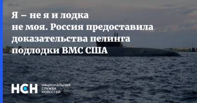 Я – не я и лодка не моя. Россия предоставила доказательства пелинга подлодки ВМС США - nsn.fm - Россия - США