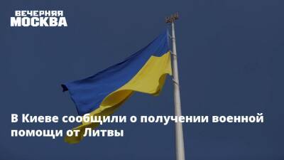 Мария Захарова - Алексей Резников - Арвидас Анушаускас - Литва - В Киеве сообщили о получении военной помощи от Литвы - vm.ru - Россия - Украина - Киев - Литва